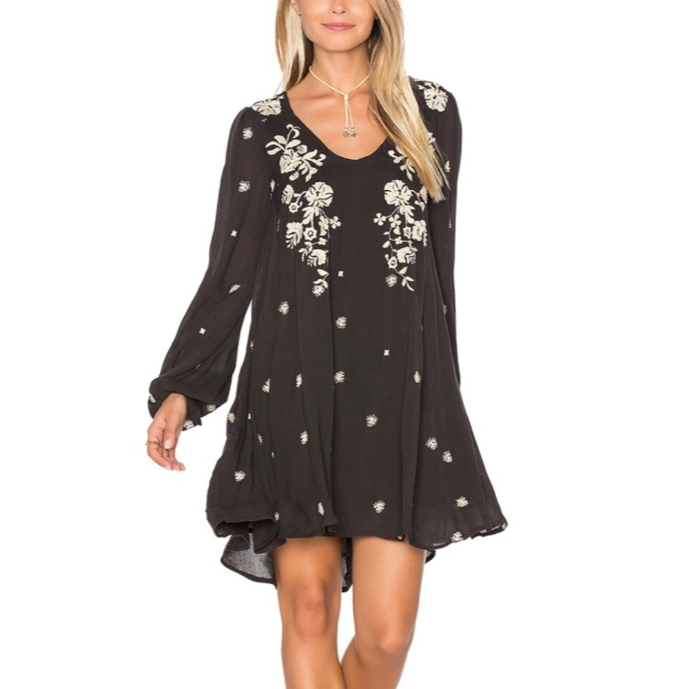 Free people embroidered dress